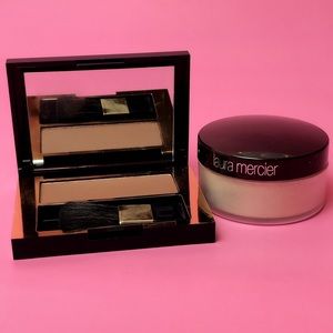 Laura Mercier powder & Estée Lauder Bronzer